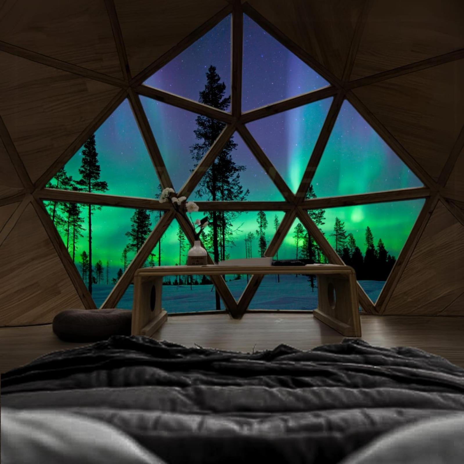 Skog Aurora Igloos Villa คาลิกซ์ ภายนอก รูปภาพ