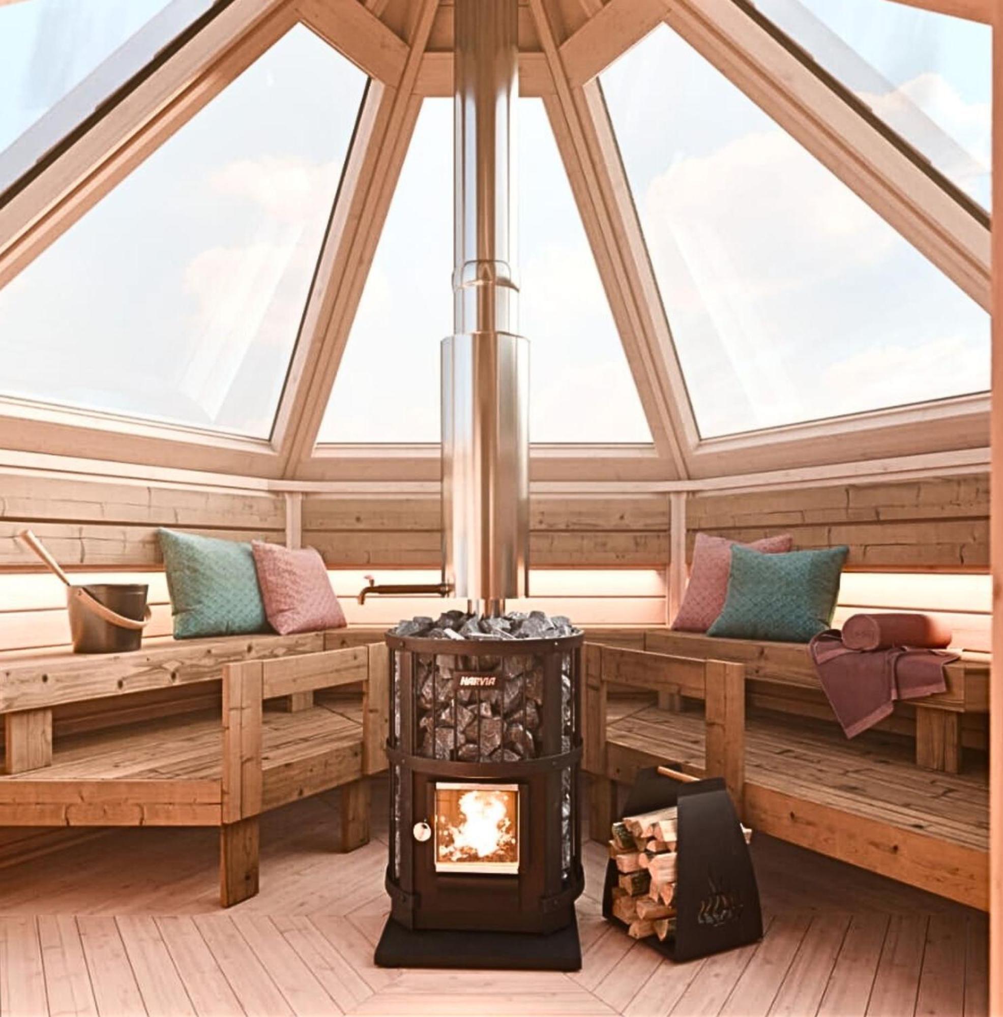 Skog Aurora Igloos Villa คาลิกซ์ ภายนอก รูปภาพ